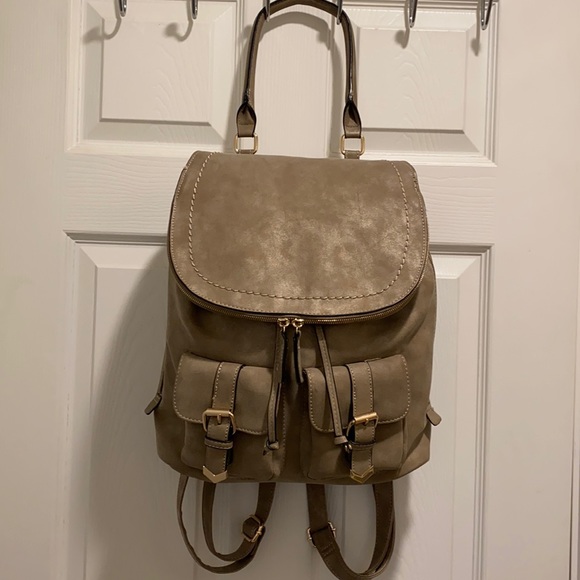 Aldo Handbags - Aldo backpack with gold hardware